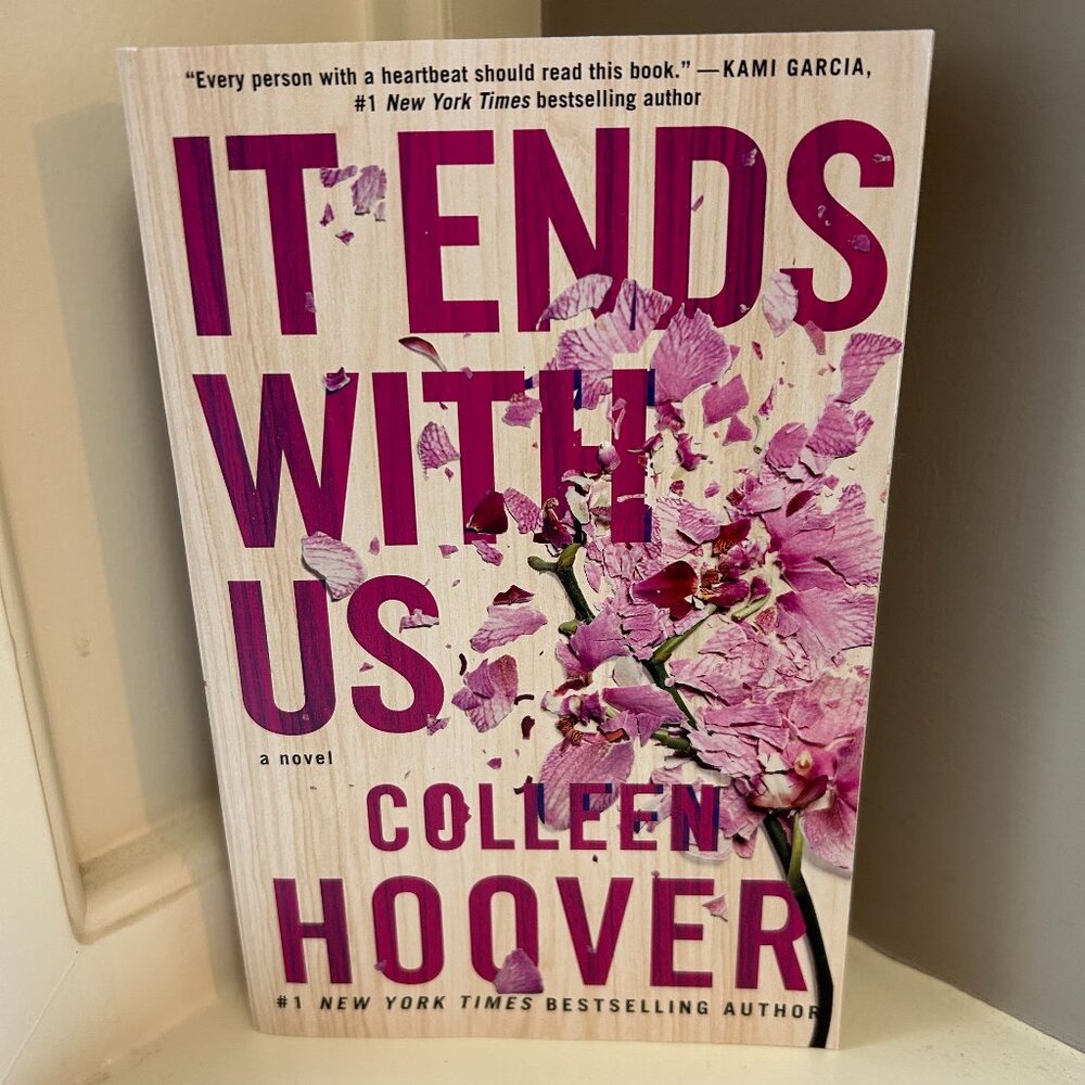 It Ends with Us by Colleen Hoover Paperback Book